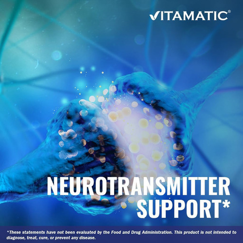 Vitamatic Gaba (ácido Gama Aminobutírico) 750 Mg, 240 240 - Imagem 4