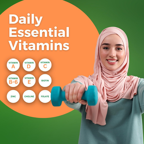 Gomas Multivitamínicas Zaytun Vitamins Halal Para Homens Adu - Imagem 5