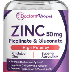 Receitas Médicas Cápsulas De Zinco 50 Mg De Picolinato E Gl
