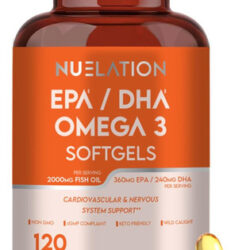 Óleo De Peixe 2.000 Mg - Óleo De Peixe Ômega 3 Capturado Na