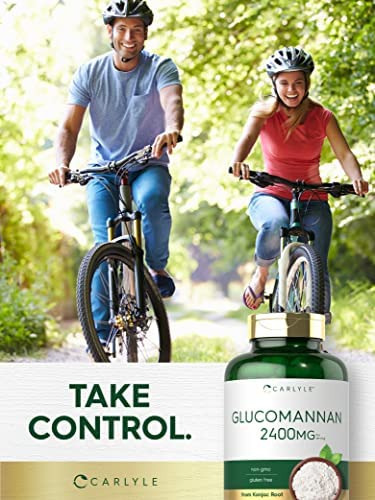 Carlyle Glucomannan Cápsulas | 200 Contagem | Comprimidos De - Imagem 5