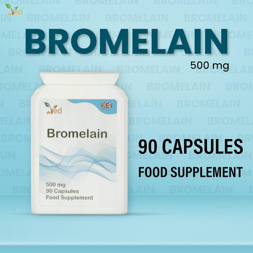 Cápsula De Bromelaína Ved Mg De Alta Resistência Por Cápsula - Imagem 2