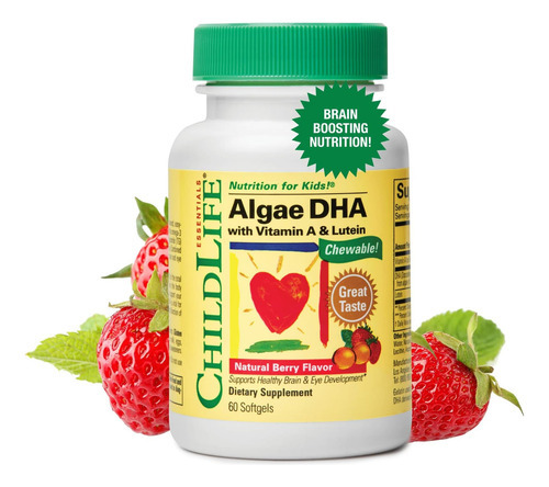 Childlife Essentials Algae Dha Para Crianças - Suplemento De