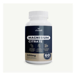 Citrato De Magnésio Vitabell 400mg Altamente Absorvível | Pa