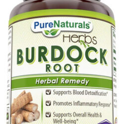 Pure Naturals Raiz De Bardana 425mg 120caps