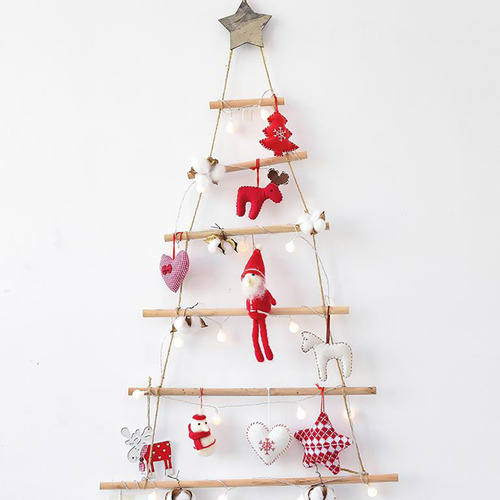 Decoração De Estrela E Corda Com Ornamentos Suspensos De Mad