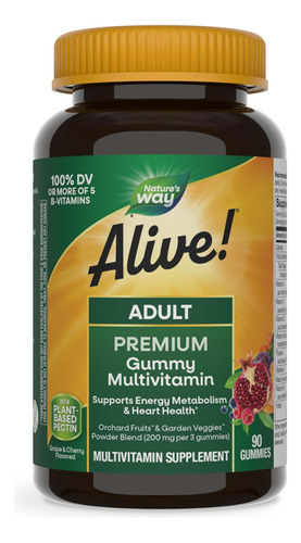 Vitamina Multiple Nature's Way Alive/90 Gomitas