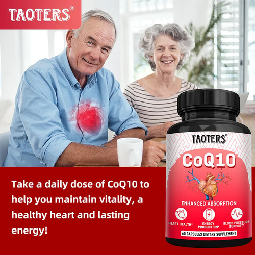 Suplemento Taoters Coqmg Por Porção | Cápsulas De Coenzima Q - Imagem 4
