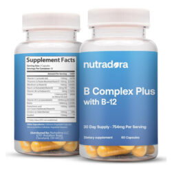 Complexo De Vitamina B Nutradora Com Vitamina C - Vitaminas