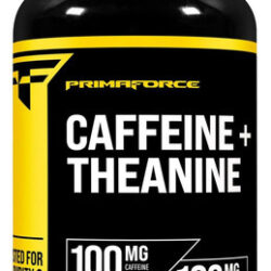 Cafeína Primaforce Com L-theanina, 100mg De Cada, 180 Cápsul