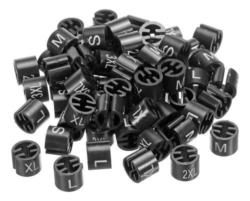 Marcador De Cabide De Tamanho 180 Preto Para Haste De 3,5 Mm