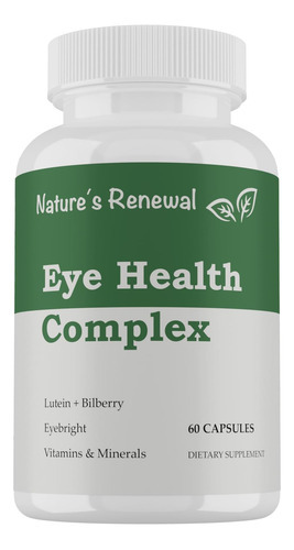 Suplemento Natures Renewal Eye Health Complex Com Zeaxanti