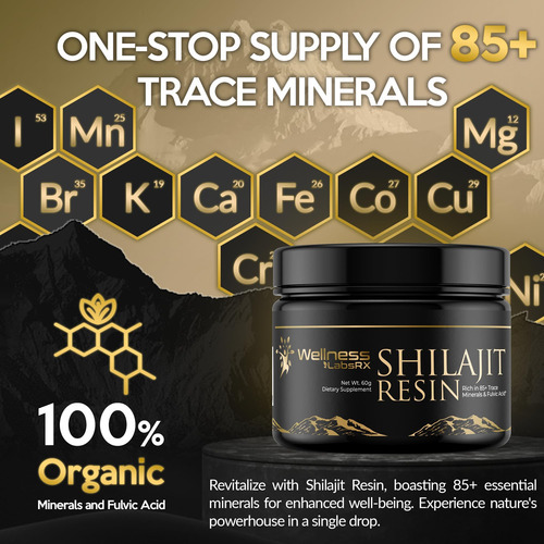 Shilajit Pure Himalayan Organic Shilajit Resin - Suplemento - Imagem 4