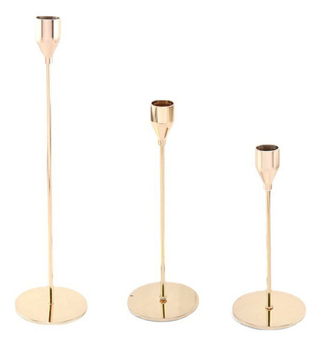 Castiçal Decorativo, Conjunto De Castiçais, Conjunto De 3 Pa - Imagem 2