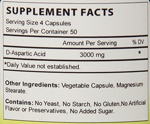 Suplemento Dietético De Ácido D-aspártico Da Biotech Nutriti - Imagem 4