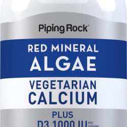 Cálcio De Algas Minerais Vermelhas | 180 Cápsulas Vegetais