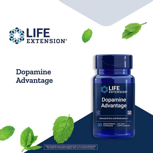 Suplemento Life Extension Dopamine Advantage Y Cortex - Imagem 3
