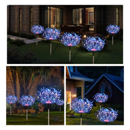 Luzes Solares De Fogos De Artifício, Luzes Decorativas 5pcs. - Imagem 28