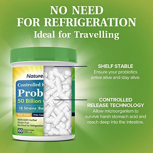 Naturemyst Probióticos 50 Bilhões Por Porção, 18 Cepas Prob - Imagem 5