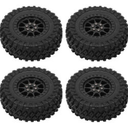 4pcs Rc Pneus De Carro Roda De Pneu Para Mn D90 D91 D99 D99s