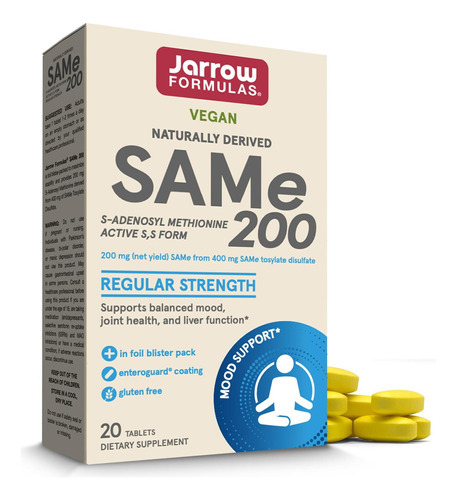 Jarrow Formulas Same 200 Mg, Apoia A Saúde Das Articulações,