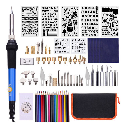 J 79pcs Kit De Ferramentas De Queima De Madeira - Imagem 2