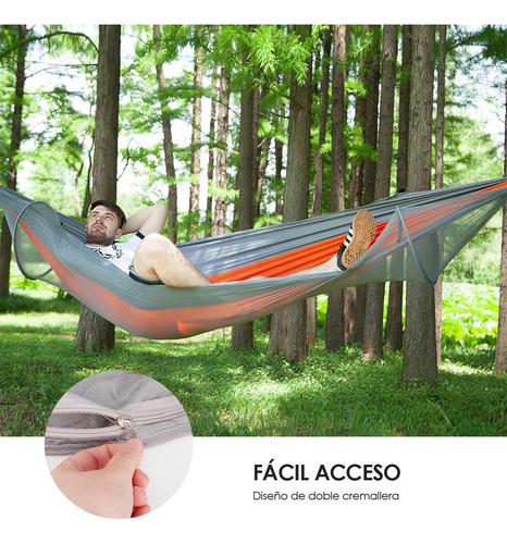 Rede Externa De 200 Kg Projetada Para Acampamento Camping - Imagem 6