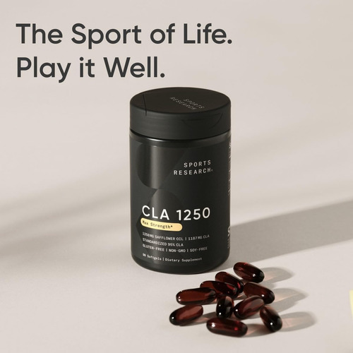 Sports Research Cla - 1250mg Com Ácido Linoléico Conjugad... - Imagem 7
