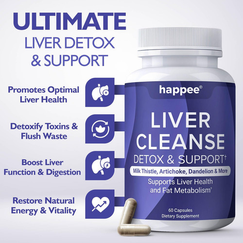 Suplemento De Desintoxicação E Reparo Para Limpeza De Fígado - Imagem 2