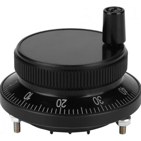 60mm Preto Controle Manual Roda De Pulso Encoder Moinho Rout - Imagem 5