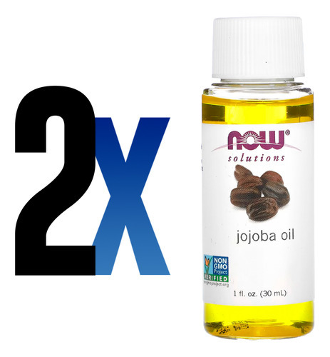 Óleo De Jojoba Now Foods 30 Ml Puro Importado 2un - Imagem 2