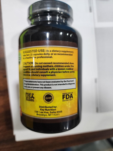 Key Nutrition, Complexo De Cúrcuma E Curcumina Com Piperina, - Imagem 5