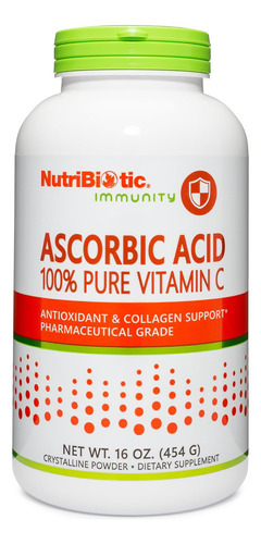 Vitamina C Nutribiotic 2000mg Por 2g (227 Porções)
