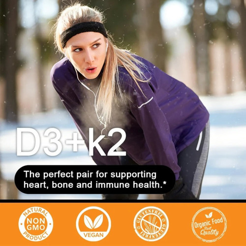 Vitamina Diu De Alta Potência Therasuva + K2 (mk 7) Óleo De - Imagem 7