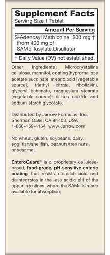 Jarrow Formulas Same 200 Mg, Apoia A Saúde Das Articulações, - Imagem 9
