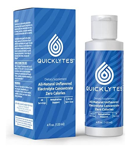 Suplemento De Eletrólitos Quicklytes Para Hidratação Rápida