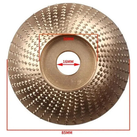 A Disco Abrasivo Para Lixamento Angular De Madeira Esculpida - Imagem 2