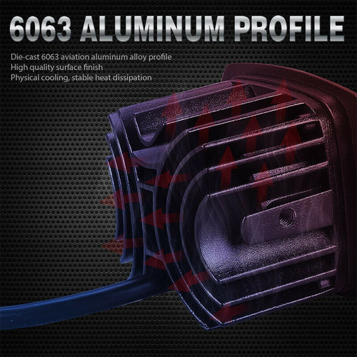 Farol De Milha Led Embutir Redondo Alta E Baixa 3 Polegada - Imagem 6
