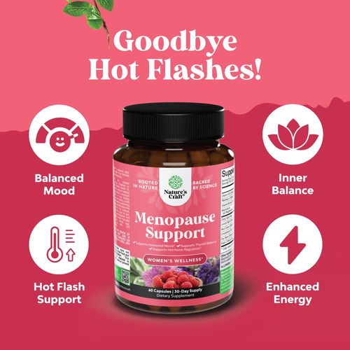 Suplemento De Ervas Completo Para Menopausa Para Mulheres - - Imagem 5