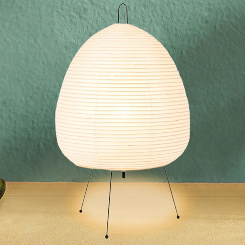 L Candeeiro De Mesa Luz De Mesa Lanterna De Papel Abajur, - Imagem 4