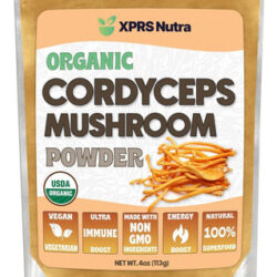 Xprs Nutra Cogumelo Cordyceps Orgânico Em Pó - Cogumelos Cor
