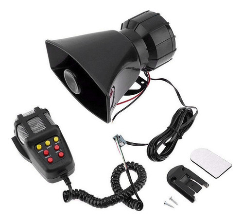 Som De Alarme Universal, Buzina De 7 Tons, 12v, 100w, Sirene