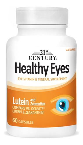 Cápsulas De Luteína E Zeaxantina Para Olhos Saudáveis Do