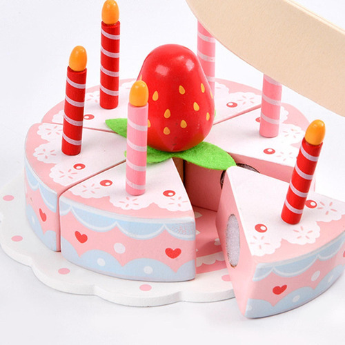 De Madeira Para Bolo De Aniversário S 3 4 5 - Imagem 9