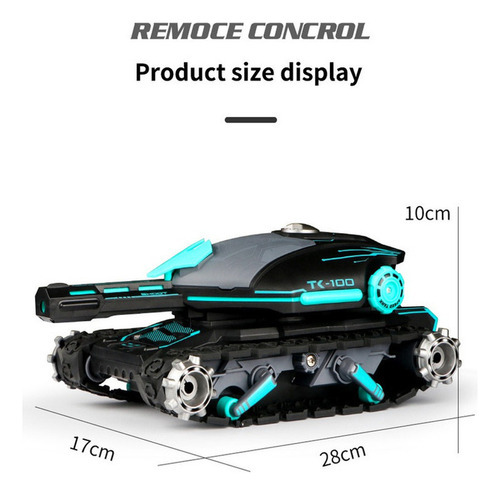 Carro De Brinquedo Tanque De Controle Remoto Para Crianças - Imagem 16