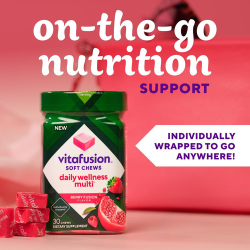 Vitafusion Soft Chews Daily Wellness Multi (1), Multivitamin - Imagem 4