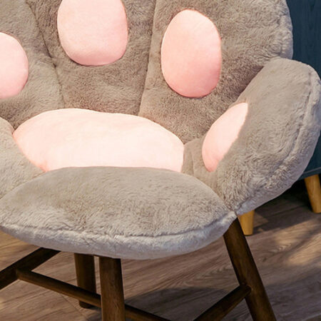 Sofá Bear Paw Lazy Almofada De Assento Fofa De Pelúcia 60×70 — foto 6