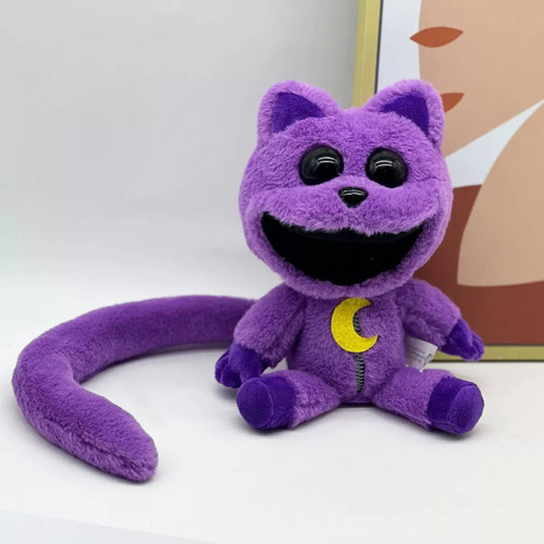 Boneca Pelúcia Poppy Playtime Smiling Critters Catnap - Imagem 9