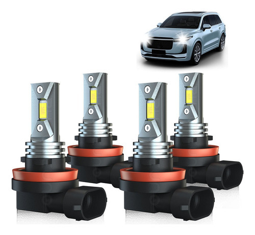 Para O Kit De Faróis Led Nissan Sentra 2011-2021 2022 H9 H11