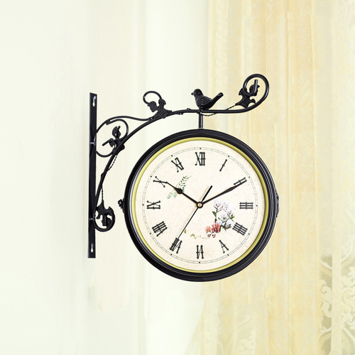 Boo Estilo Vintage De Metal Dupla Face Retro Pendurado Na - Imagem 6